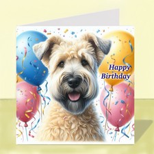 Wheaten Terrier Dog Birthday