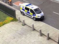 1:76 Code3 transit Custom Scottish police van (AH21)