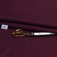 Plum Linen Look Upholstery