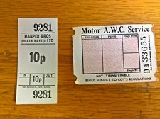 Bus tickets harper bros - x2,