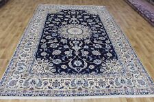 STUNNING HANDMADE PERSIAN NAIN RUG WOOL AND SILK, EXCELLENT DRAWING 308 X 210 CM