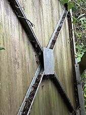 Heavy-duty Metal and Timber Up & Over Garage Door 220x240 without frame