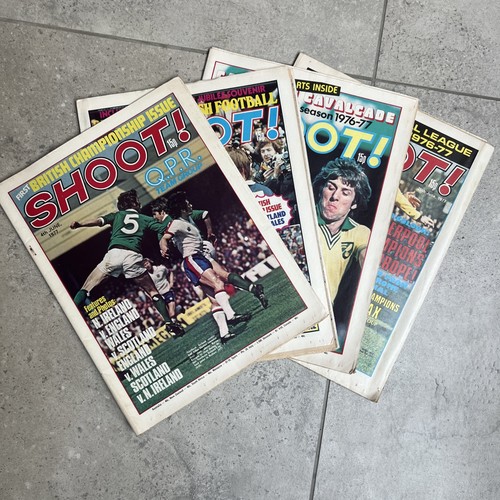 Shoot magazine 1977 - magazine, x4