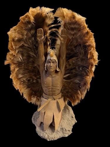 Native american eagle dancer - native,