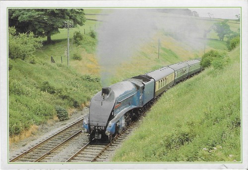 Railway postcard lner 4498 - postcard, a4