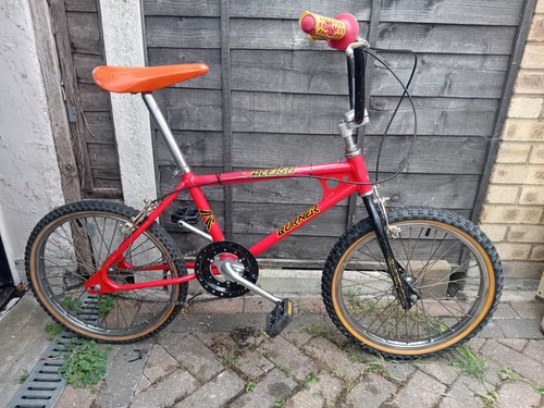 Raleigh burner red mk1 bmx - red,