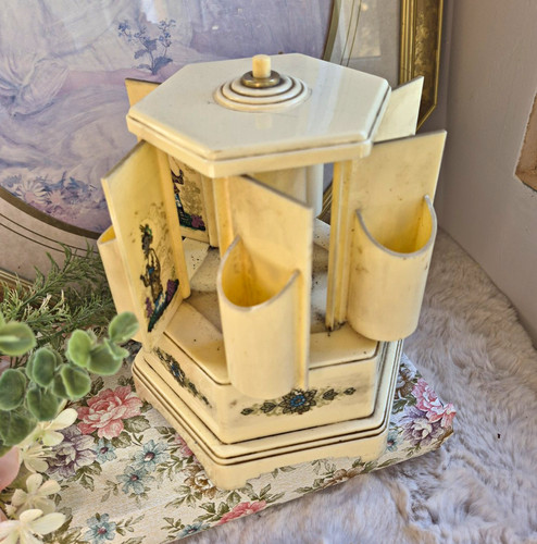 Vintage 1950s hexagonal - vintage,