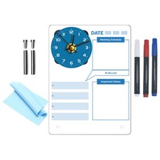  Desk Whiteboard Small Glass Desktop Dry-erase-board Memo Writing