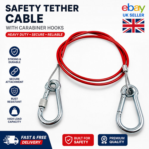 Breakaway brake safety cable - breakaway,