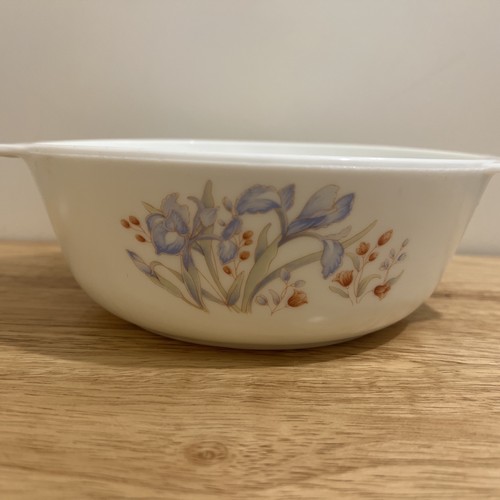 Vintage pyrex england blue - vintage,