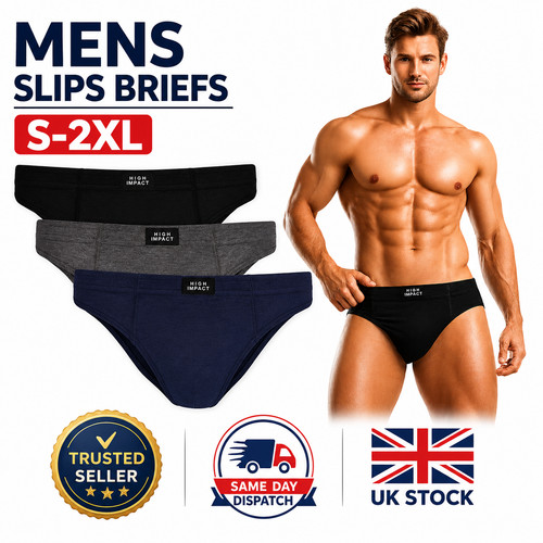 Pack 12 mens briefs - of, 3