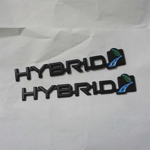 Matte hybrid black metal - 2x,