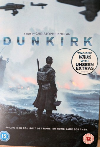 Dunkirk dvd tom hardy - tom,