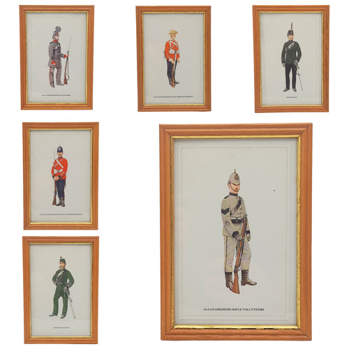 Framed british army regimental - army,