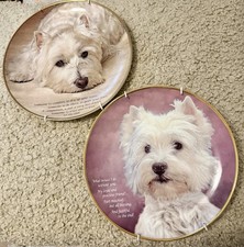 Collectors Plate from Danbury Mint Someone to Comfort Poetry of the Westie