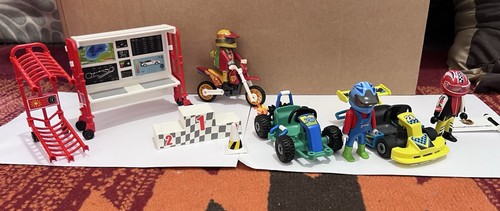 Playmobile 9322 kart - playmobile, go-kart