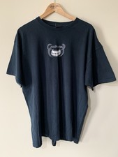 Vintage Grinfactor Motorcycle Slogan T Shirt XXL 25” Black Y2K Retro 