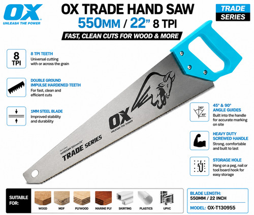 Trade hand saw - ox,