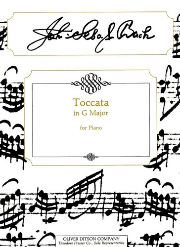 Toccata major solo part - toccata,