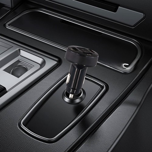 Car charger with ports - car,