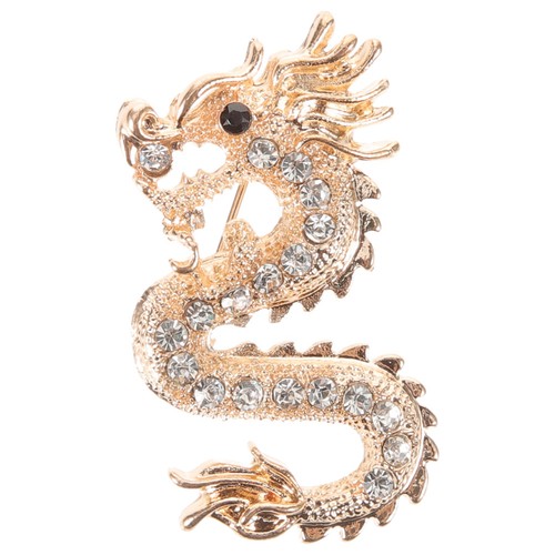 Dragon brooch pin clothes - dragon,