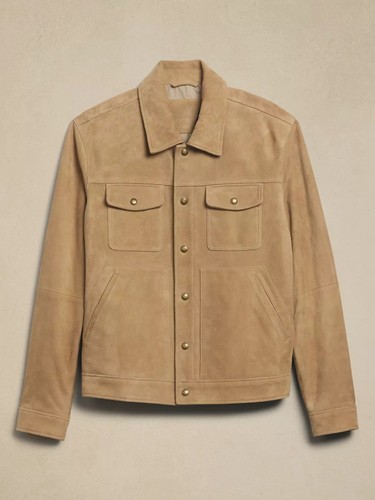 Men beige suede - men,