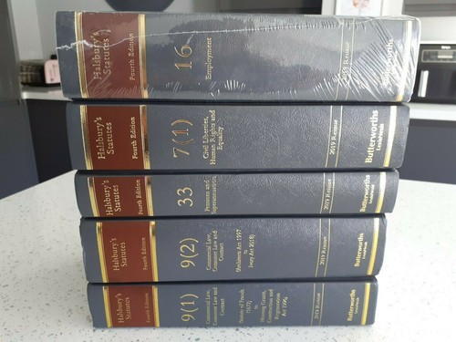 Halsbury statutes laws of - statutes,