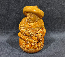Vintage Sadler Mexican Man Coffee Pot Storage Jar