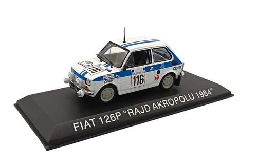 Fiat 126p rally acropolis 1984 - rally,