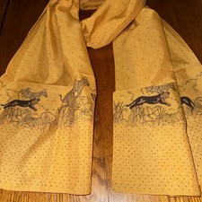 Vintage Unbranded Yellow Scarf