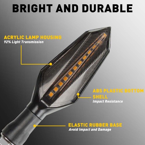 Amber motoebike led turn - motoebike,