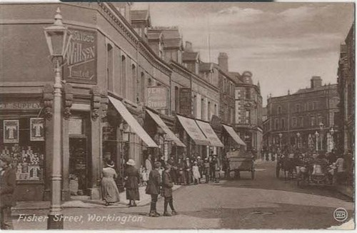 Postcard fisher street - rp,
