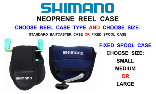 Shimano neoprene reel case - neoprene,