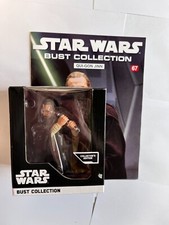 STAR WARS FANHOME DEAGOSTINI BUST COLLECTION ISSUE 67 QUI-GON JINN MODEL FIGURE