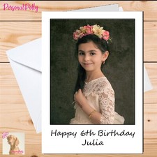 Personalised Photo Card Any