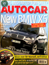 AUTOCAR MAGAZINE 09-AUG-06 - BMW 535d E60, Mercedes E500 W211, Lexus GS450h