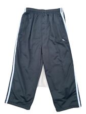 Pro Tonic 3/4 Black & White Sport Track Bottoms Trousers Joggers Size S-M