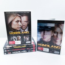 Homeland : Season 1 - 4 + 6 (DVD 2017) TV Thriller Series 1 2 3 4 6 Claire Danes