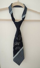 Navy blue tie by TOOTAL Made