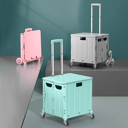 Folding shopping cart plastic - folding,