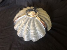 Art Deco Shell Ceiling Light
