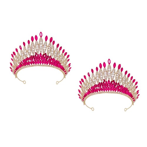 Durable rosy wedding crown - wedding,