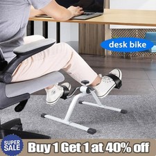 Portable Mini Pedal Exercise Bike Leg Foot Resistance Cycle Pedal Exerciser