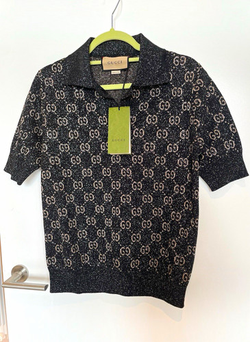 Gucci monogram polo shirt - polo,