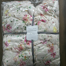 Pottery Barn Monique Lhuillier Jolie Quilt Full Queen and 2 Shams New