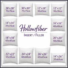 Hollowfibre cushion pads - hollowfibre,