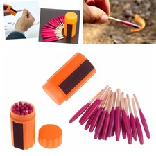 20pcs Stormproof Matches Waterproof Matches UCO with Box 10s Burning Camping