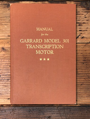 Garrard model 301 - model,