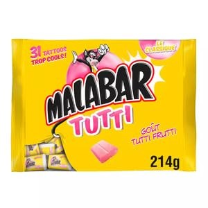 Malabar bubble gum 214g - malabar,