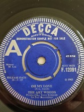 Artwoods, DEMO, Oh My Love/Big